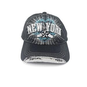 New York By City Hunter C-91 Baseball Cap Pre Owned